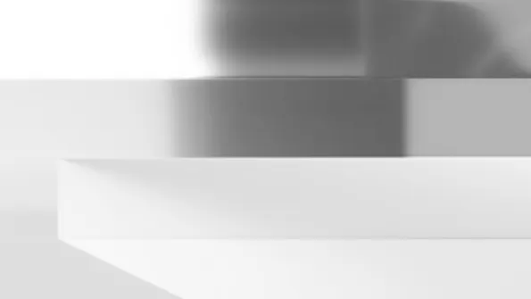 abstract white and gray shapes